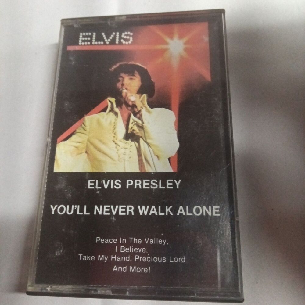 Elvis Presley You’ll Never Walk Alone Again Cassette Tape